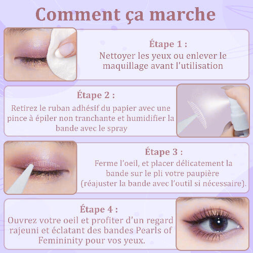 Bandes de lifting Pearls of femininity™ Obor